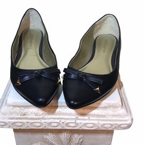 BCBGeneration Black Ladies Flats size 6.5B/36.5
